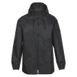 Дождевик «Parka» унисекс, черный