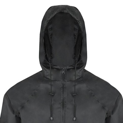 Дождевик «Parka» унисекс, черный