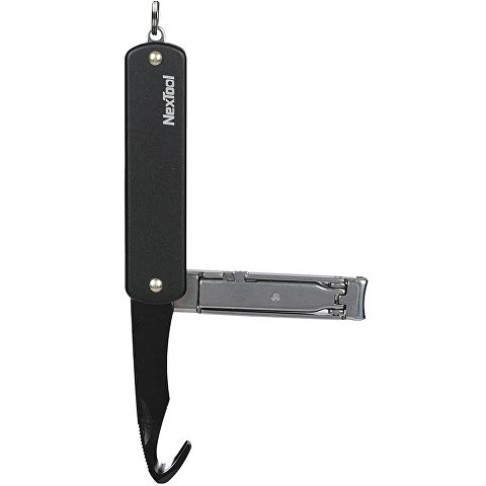 Мультитул-книпсер Nextool Multi Functional Nail Clipper, черный, 6 функций