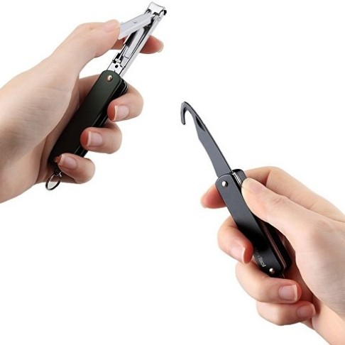 Мультитул-книпсер Nextool Multi Functional Nail Clipper, черный, 6 функций