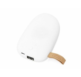 Внешний аккумулятор в форме камня «Stone», 5200 mAh, белый (Р)