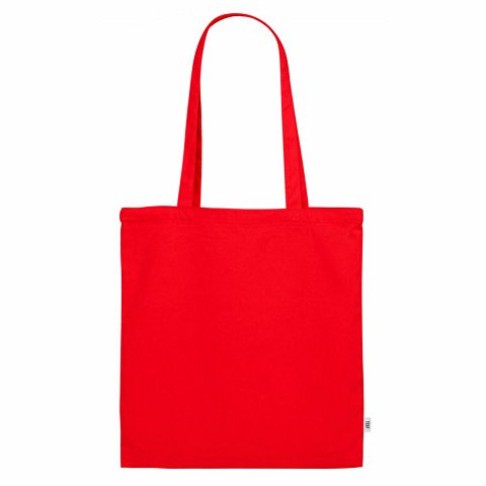 Сумка «Кэррими 180» из хлопка, 180 г/м2, красный