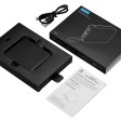 Внешний аккумулятор со встроенным кабелем USB-C «Дэнси», 5000 мАч, черный