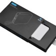 Внешний аккумулятор со встроенным кабелем USB-C «Дэнси», 5000 мАч, белый