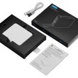 Внешний аккумулятор со встроенным кабелем USB-C «Дэнси», 5000 мАч, белый