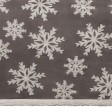 Плед Snowflake новогодний