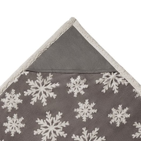 Плед Snowflake новогодний
