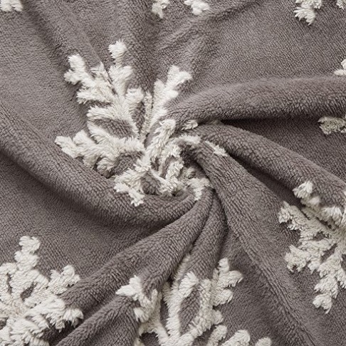 Плед Snowflake новогодний