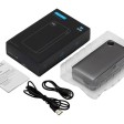 Внешний аккумулятор «Mild Pro» c быстрой зарядкой QC/PD, 20 000 mAh, серый (Р)