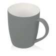Кружка с покрытием soft-touch C1, серый (Р)