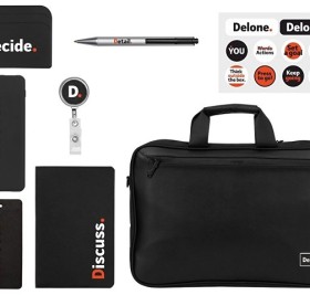 Welcome pack «Swift start», черный с нанесением