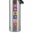 Вакуумный термос «Canyon Jug» из переработанной стали, 1430 мл, серебристый с УФ-печатью