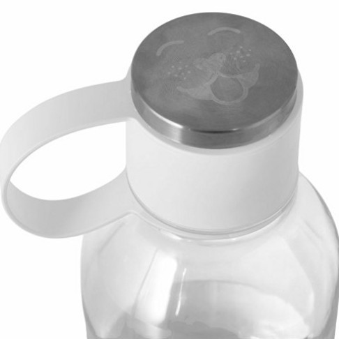 Бутылка для воды 2-в-1 «Dog Bowl Bottle» со съемной миской для питомцев, 1500 мл, белый с гравировкой