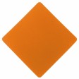 ПАТЧ РОМБ soft-touch (оранжевый) 7,6 х 7,6 см