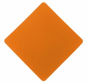 ПАТЧ РОМБ soft-touch (оранжевый) 7,6 х 7,6 см