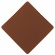 ПАТЧ РОМБ soft-touch (коричневый) 7,6 х 7,6 см