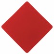 ПАТЧ РОМБ soft-touch (красный) 7,6 х 7,6 см