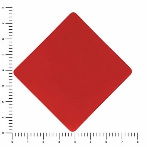 ПАТЧ РОМБ soft-touch (красный) 7,6 х 7,6 см ПАТЧ РОМБ soft-touch (красный) 7,6 х 7,6 см