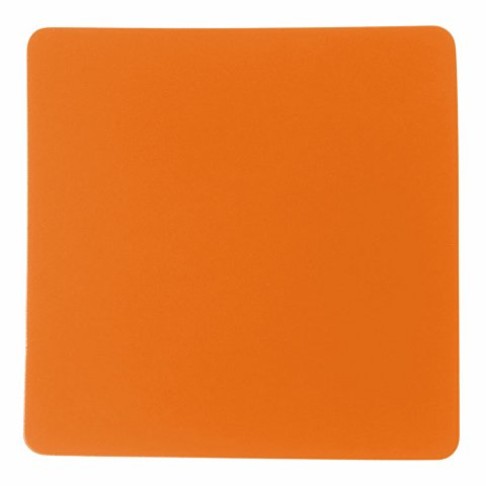 ПАТЧ КВАДРАТ soft-touch (оранжевый ) 5,5 х 5,5 см