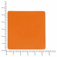 ПАТЧ КВАДРАТ soft-touch (оранжевый ) 5,5 х 5,5 см