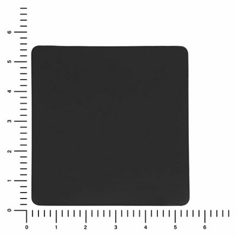 ПАТЧ КВАДРАТ soft-touch (чёрный) 5,5 х 5,5 см