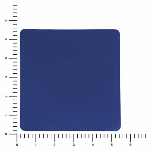 ПАТЧ КВАДРАТ soft-touch (синий) 5,5 х 5,5 см