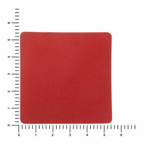 ПАТЧ КВАДРАТ nubuk (красный) 5,5 х 5,5 см