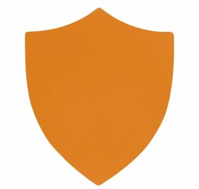 ПАТЧ ЩИТ soft-touch (оранжевый ) 6,6 х 5,5 см
