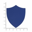 ПАТЧ ЩИТ soft-touch (синий) 6,6 х 5,5 см
