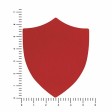 ПАТЧ ЩИТ soft-touch (красный) 6,6 х 5,5 см