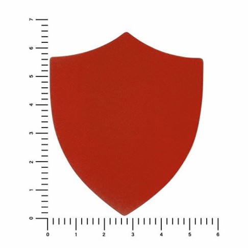 ПАТЧ ЩИТ nubuk (красный) 6,6 х 5,5 см ПАТЧ ЩИТ nubuk (красный) 6,6 х 5,5 см