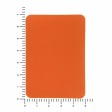 ПАТЧ ПРЯМОУГОЛНЫЙ soft-touch (оранжевый ) 5,0 х 7,0 см