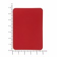 ПАТЧ ПРЯМОУГОЛНЫЙ soft-touch (красный) 5,0 х 7,0 см