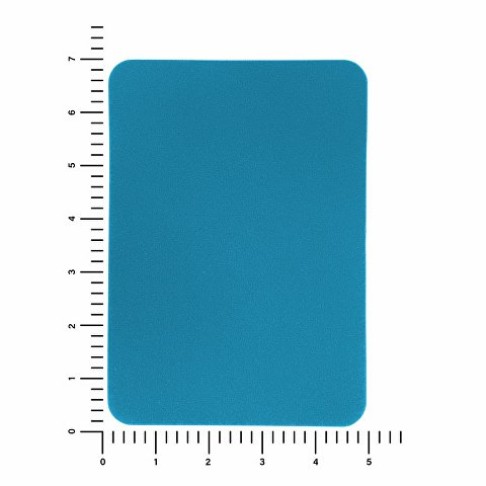 ПАТЧ ПРЯМОУГОЛНЫЙ nubuk (голубой) 5,0 х 7,0 см