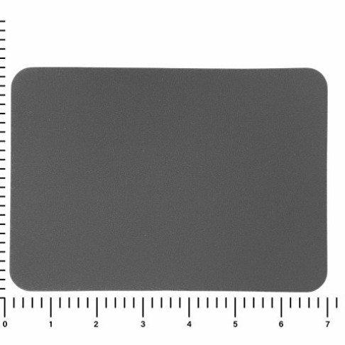 ПАТЧ ПРЯМОУГОЛНЫЙ nubuk (серый) 5,0 х 7,0 см