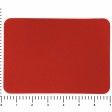 ПАТЧ ПРЯМОУГОЛНЫЙ nubuk (красный) 5,0 х 7,0 см