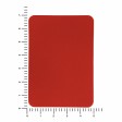 ПАТЧ ПРЯМОУГОЛНЫЙ nubuk (красный) 5,0 х 7,0 см