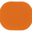 ПАТЧ ОВАЛ soft-touch (оранжевый ) 6,0 х 5,0 см