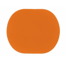 ПАТЧ ОВАЛ soft-touch (оранжевый ) 6,0 х 5,0 см