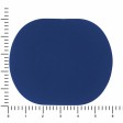 ПАТЧ ОВАЛ soft-touch (синий) 6,0 х 5,0 см