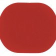 ПАТЧ ОВАЛ soft-touch (красный) 6,0 х 5,0 см