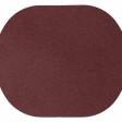 ПАТЧ ОВАЛ nubuk (коричневый ) 6,0 х 5,0 см