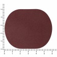 ПАТЧ ОВАЛ nubuk (коричневый ) 6,0 х 5,0 см