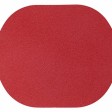 ПАТЧ ОВАЛ nubuk (красный) 6,0 х 5,0 см