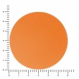 ПАТЧ КРУГ soft-touch (оранжевый ) 6,0 х 6,0 см