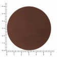ПАТЧ КРУГ nubuk (коричневый ) 6,0 х 6,0 см