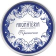 Набор: платок «Гжель» и свеча «Птица счастья»