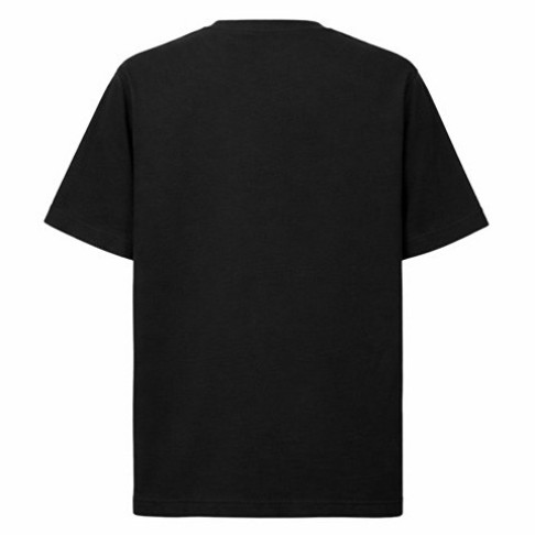 Футболка Kyoto из джерси 180 г/м2 с пич отделкой, унисекс, черный