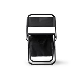 Складной уличный стул из полиэстера KOVAL, черный