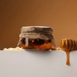 Мед с сосновой шишкой и кедровым орехом 120 гр.